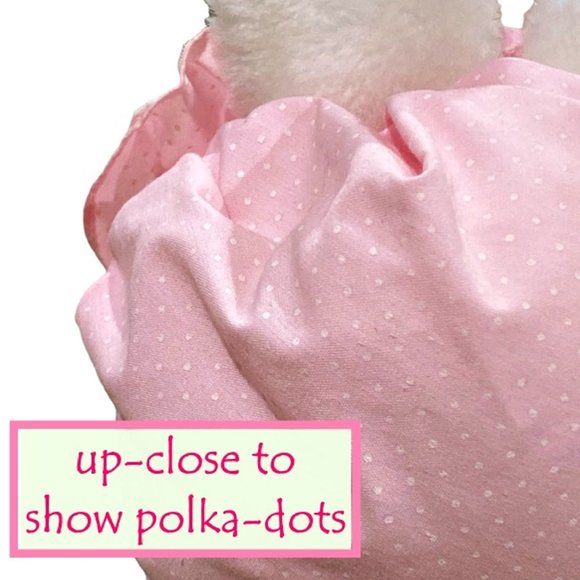 Vintage Applause White Easter Bunny 8" Stuffed Plush - Bonnet Straw Basket Eggs - Picture 4 of 12